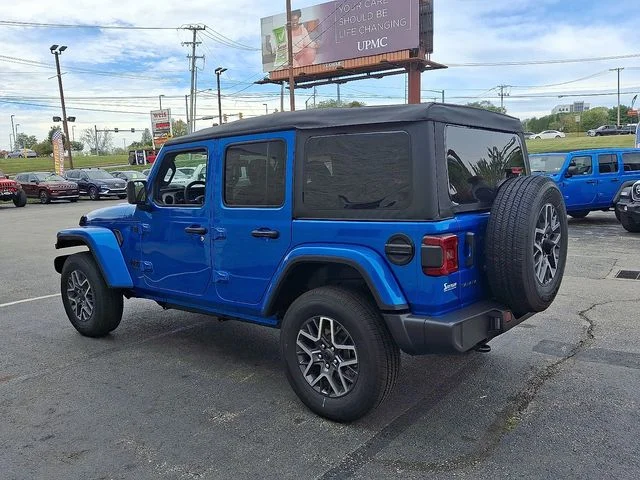 New 2025 Blue Jeep Sahara image 5