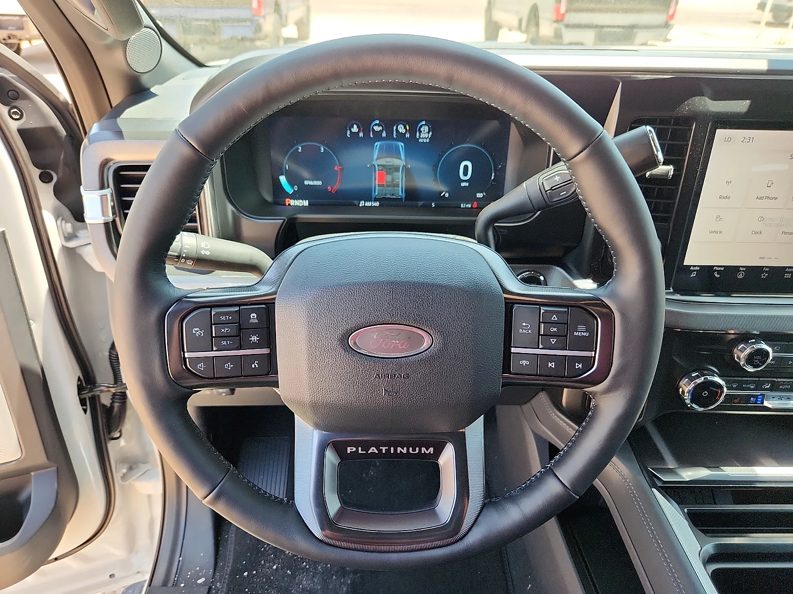 New 2026 Star White Metallic Tri-Coat Ford F-250® Platinum® image 21
