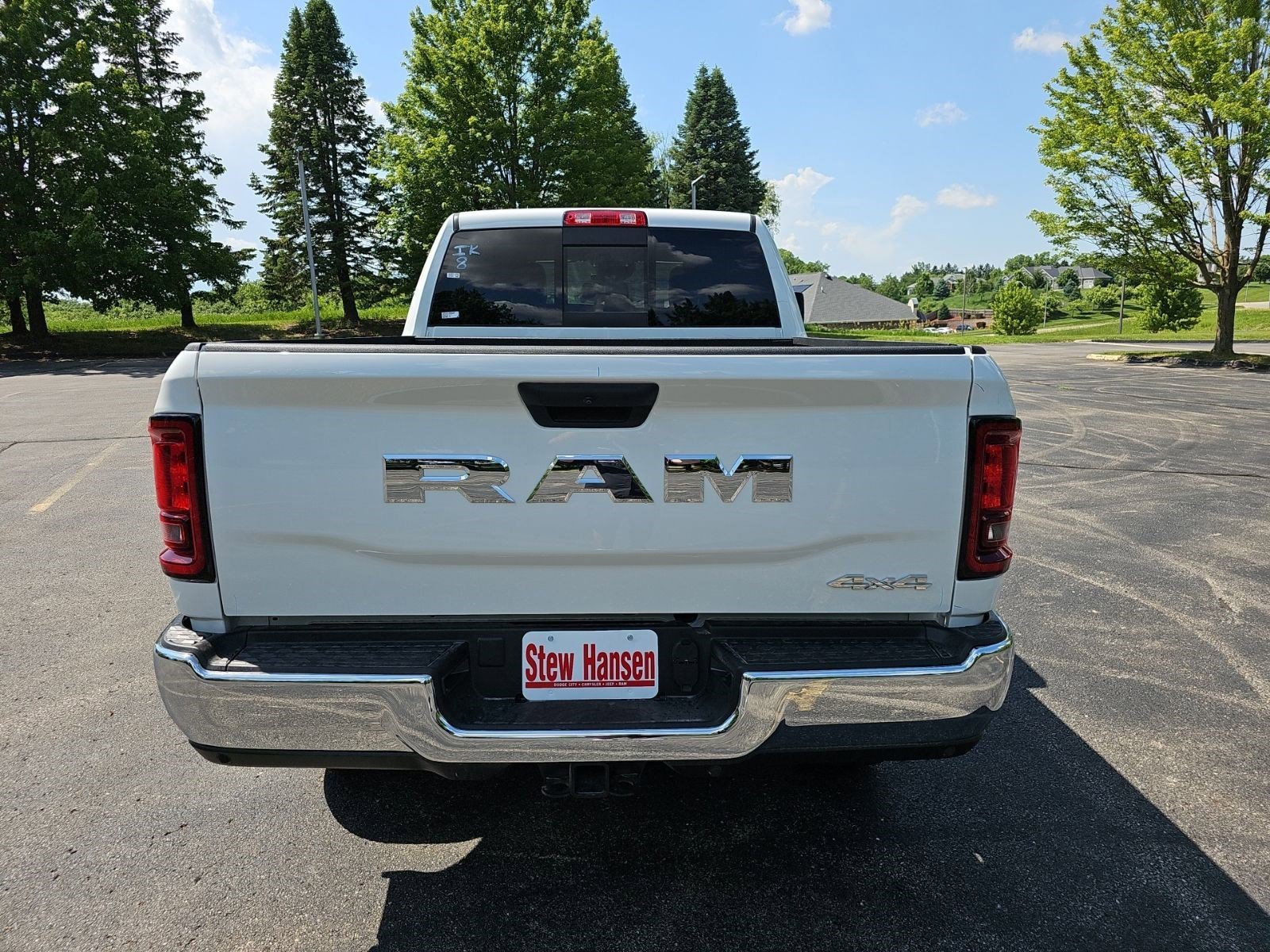 New 2026 Bright White Clearcoat Ram Tradesman image 4