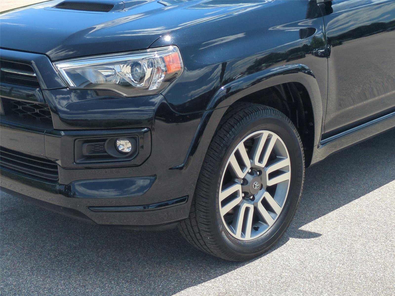 Used 2022 Midnight Black Metallic Toyota TRD Sport image 9