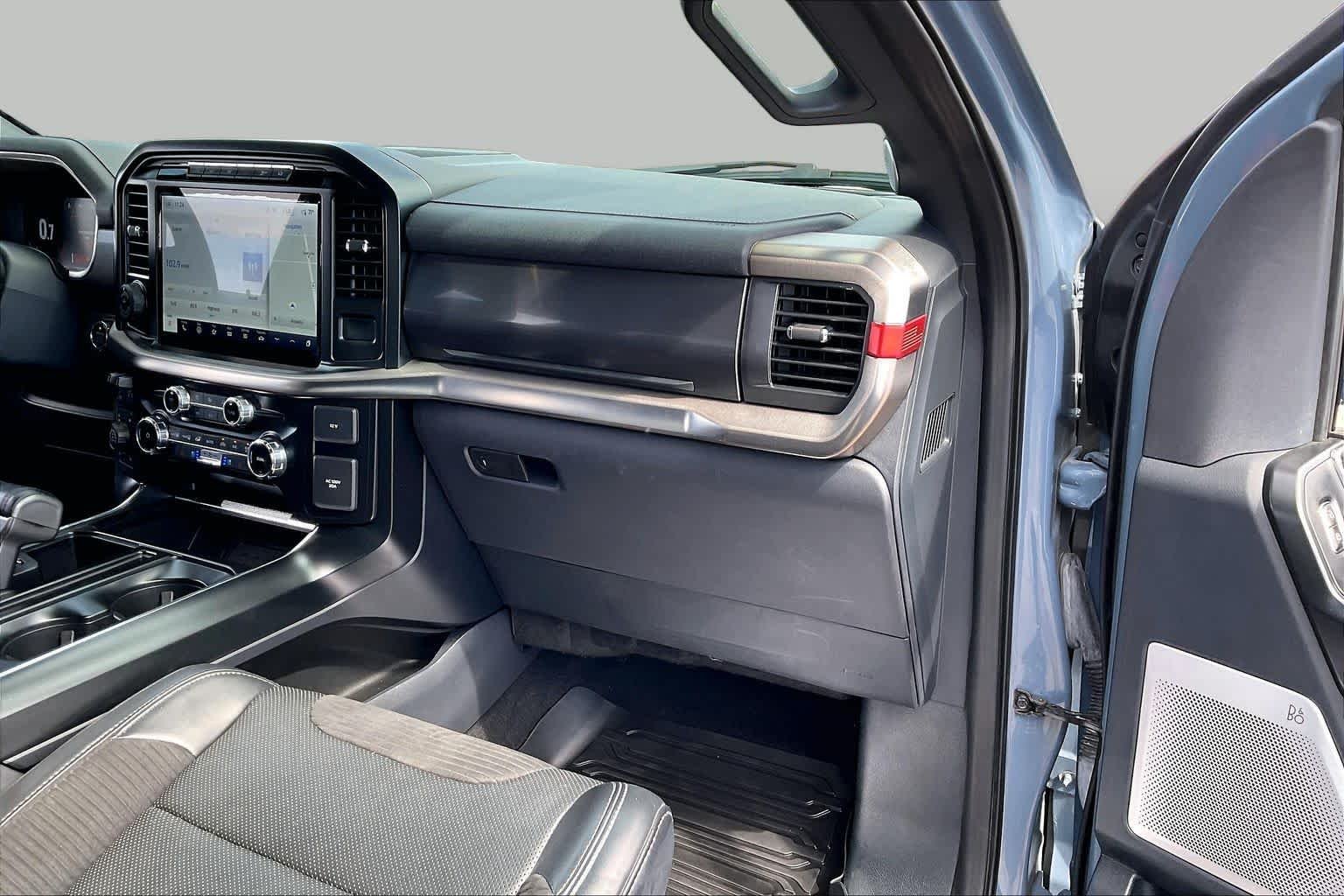 Used 2023 Azure Gray Metallic Tri-Coat Ford Raptor image 18