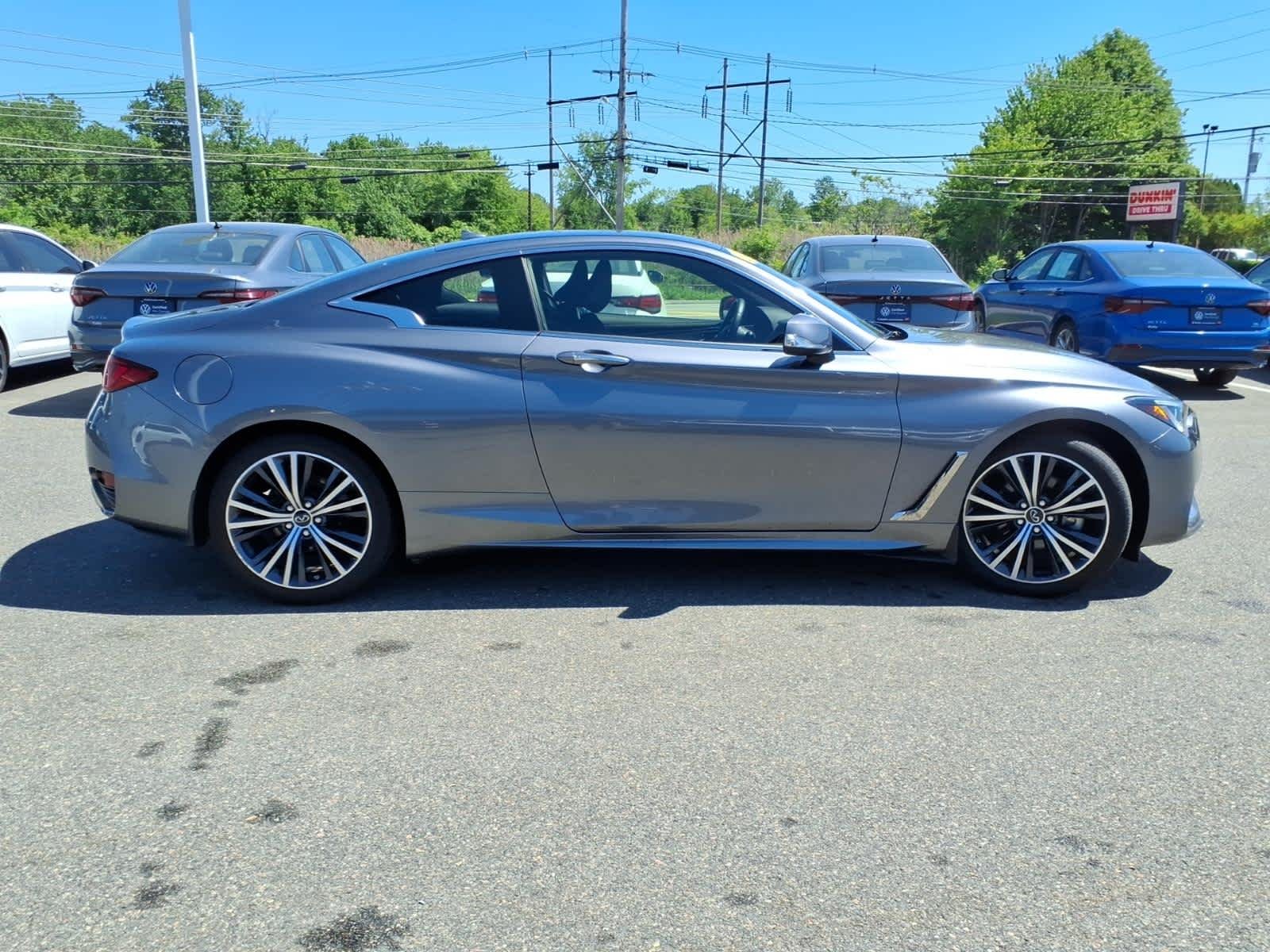 Used 2022 Graphite Shadow INFINITI PURE image 4