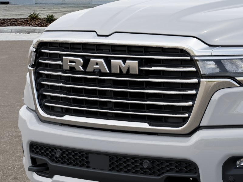 New 2026 Bright White Clear-Coat Exterior Paint RAM LARAMIE image 96