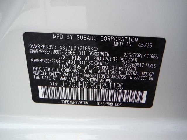Used 2025 White Subaru Premium image 41