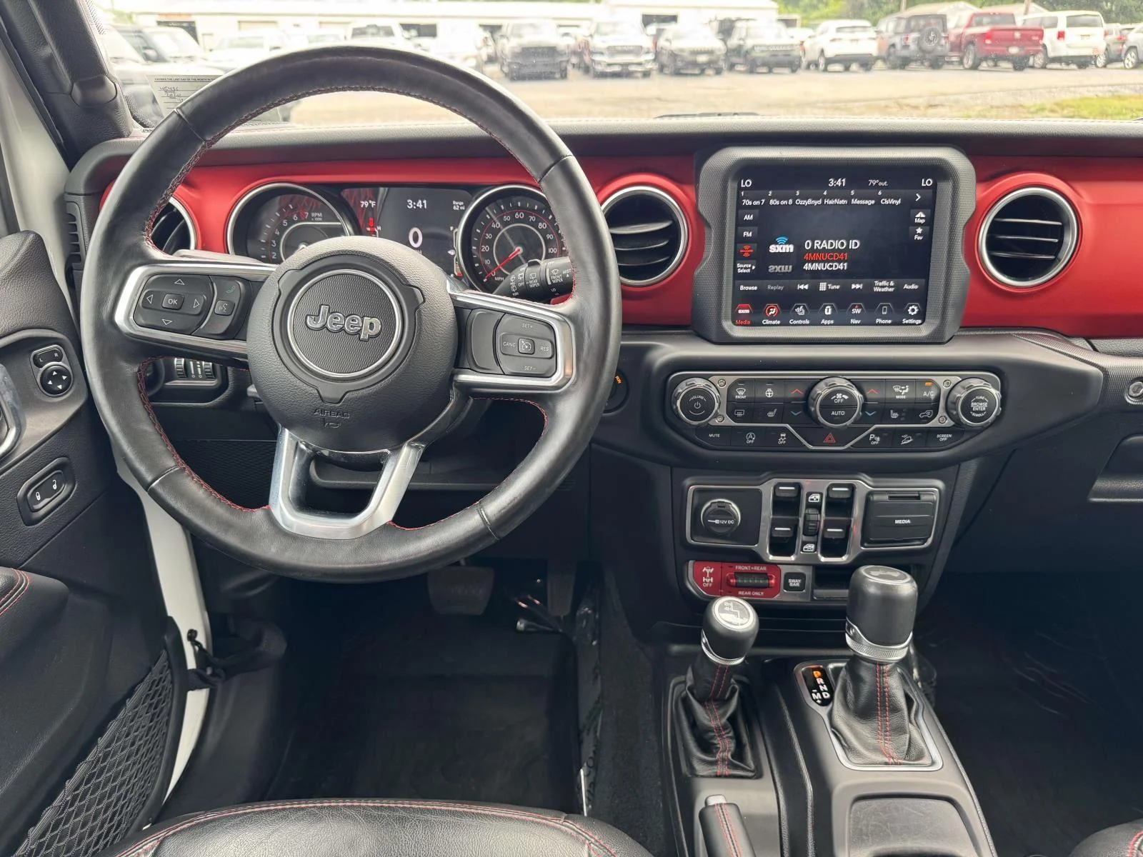 Used 2020 Bright White Clearcoat Jeep Rubicon image 2