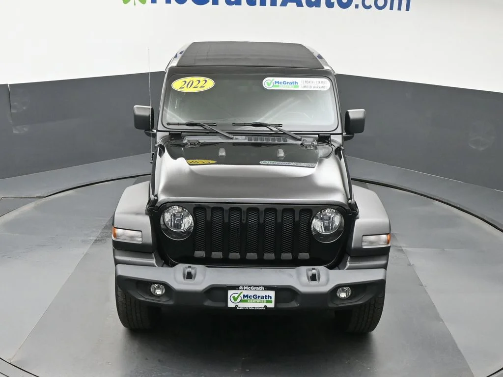 Used 2022 Black Jeep Unlimited Sport S image 27