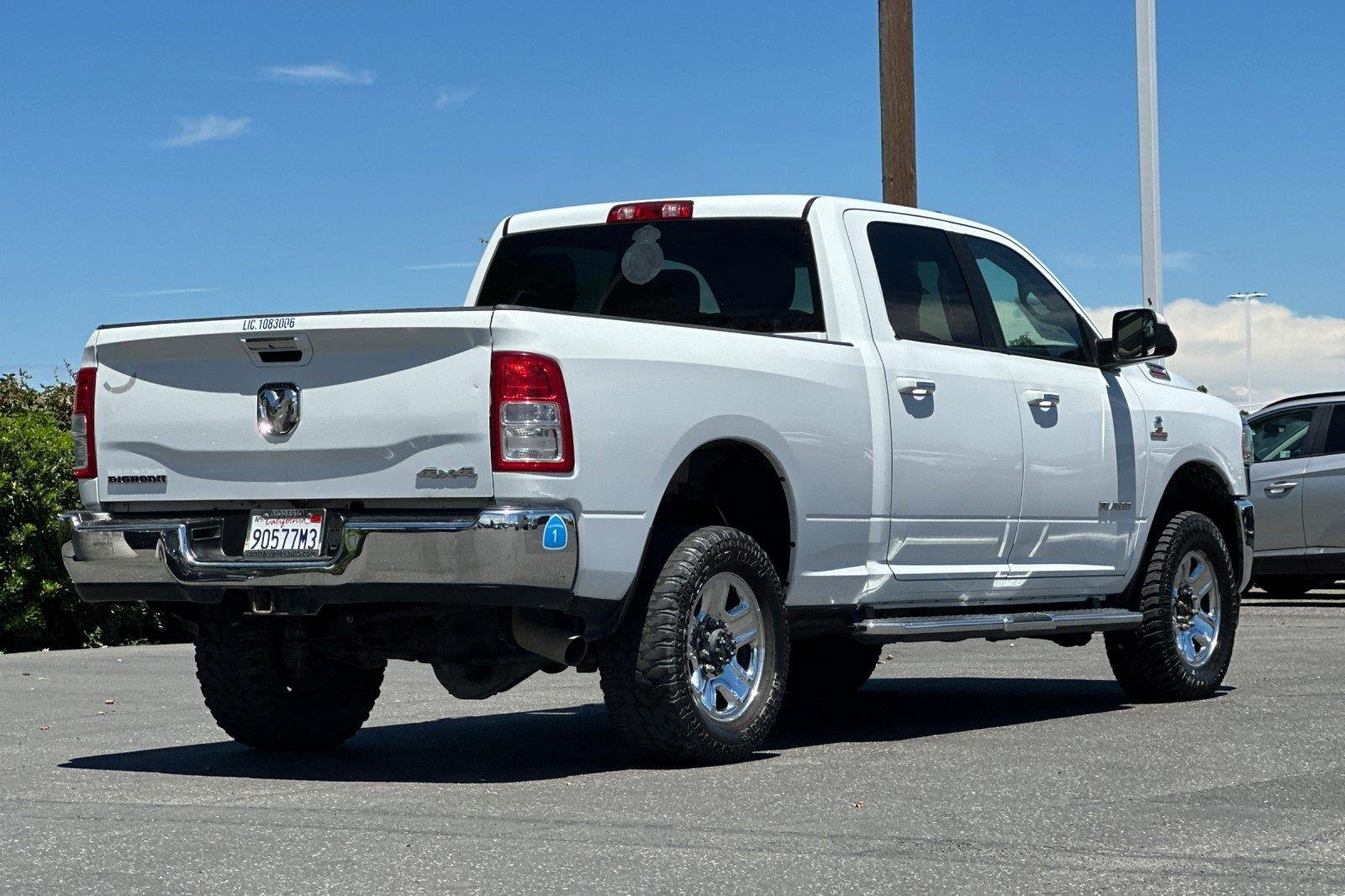 Used 2019 Bright White Clearcoat Ram Big Horn image 4