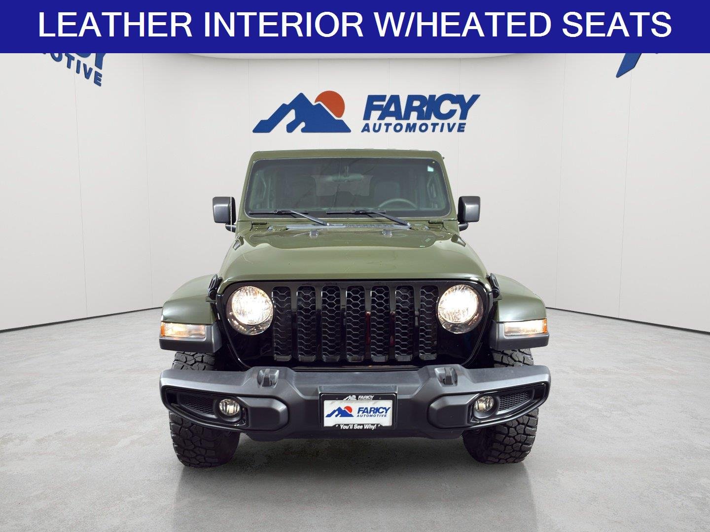 Used 2023 Sarge Green Clearcoat Jeep Willys image 4