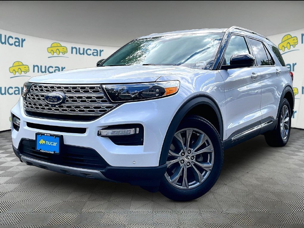 Used 2022 White Ford Limited image 3
