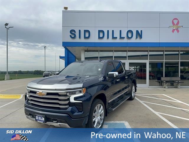 Used 2023 Northsky Blue Metallic Chevrolet High Country image 1
