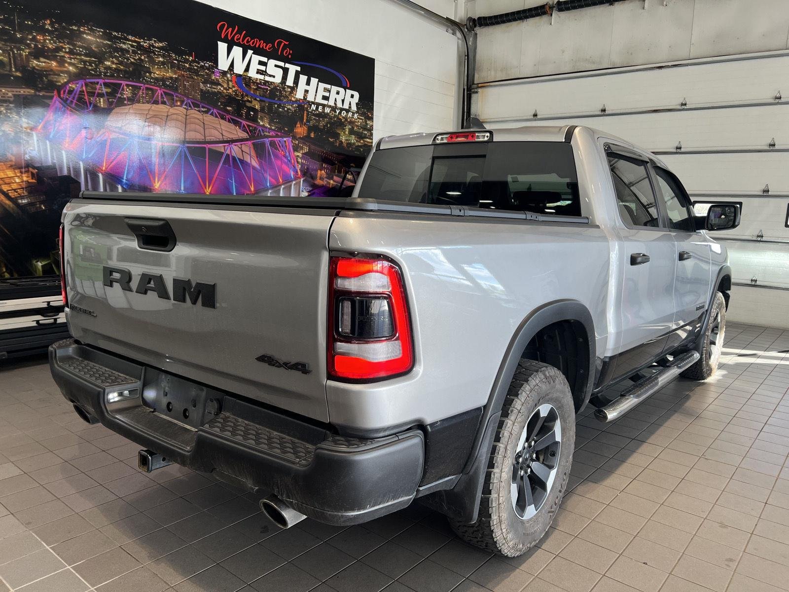 Used 2022 Billet Silver Metallic Clearcoat Ram Rebel image 7