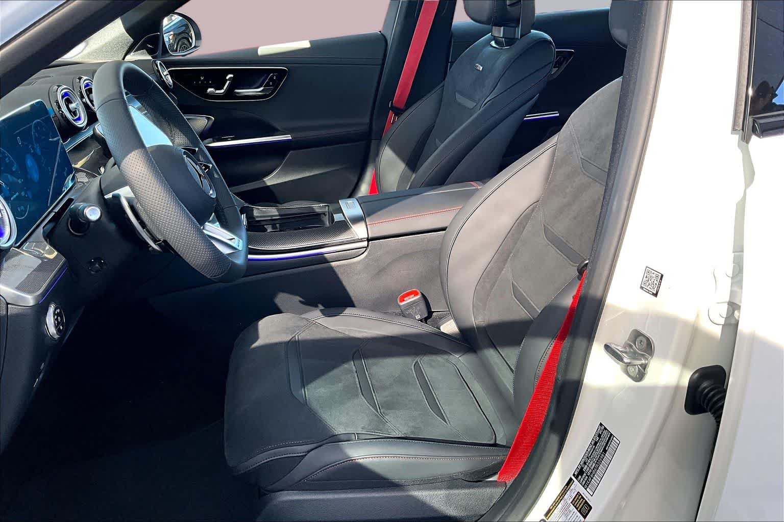 New 2026 Polar White Mercedes-Benz AMG® C 43 4MATIC® Sedan image 17