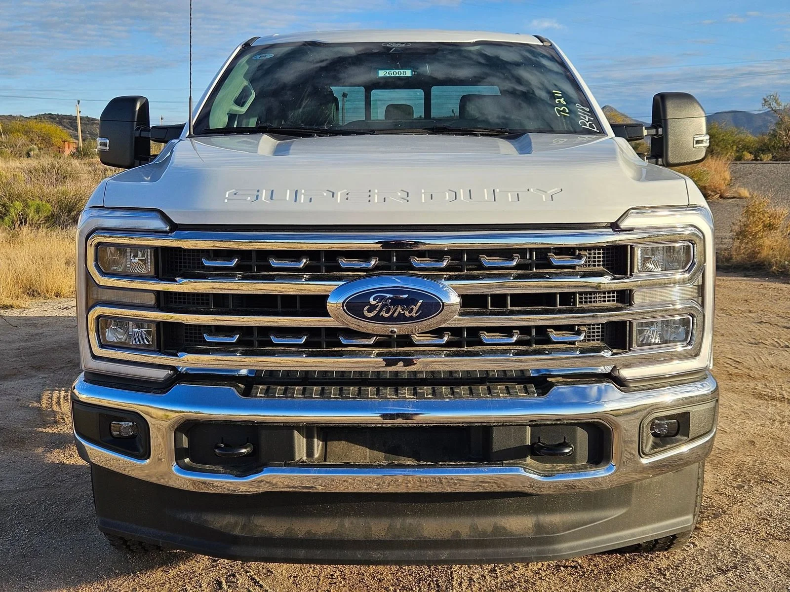 New 2026 Oxford White Ford F-350® XLT image 2