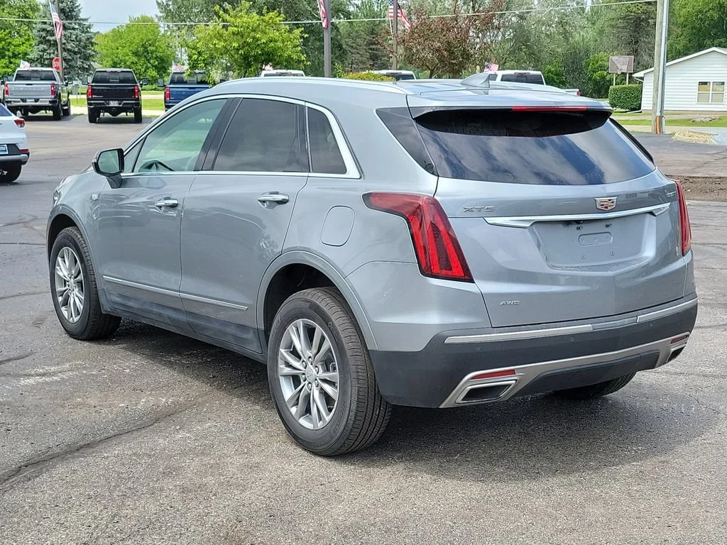 Used 2023 Argent Silver Metallic Cadillac Premium Luxury image 4
