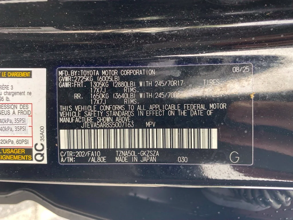 Used 2025 Black Toyota SR5 image 21