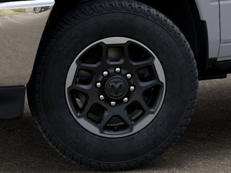 New 2025 Bright White Clear-Coat Exterior Paint RAM Laramie image 32