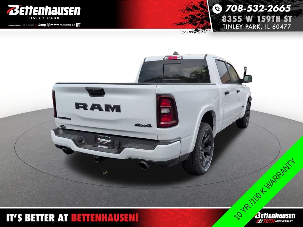 New 2026 Bright White Clear-Coat Exterior Paint RAM Big Horn/Lone Star image 7