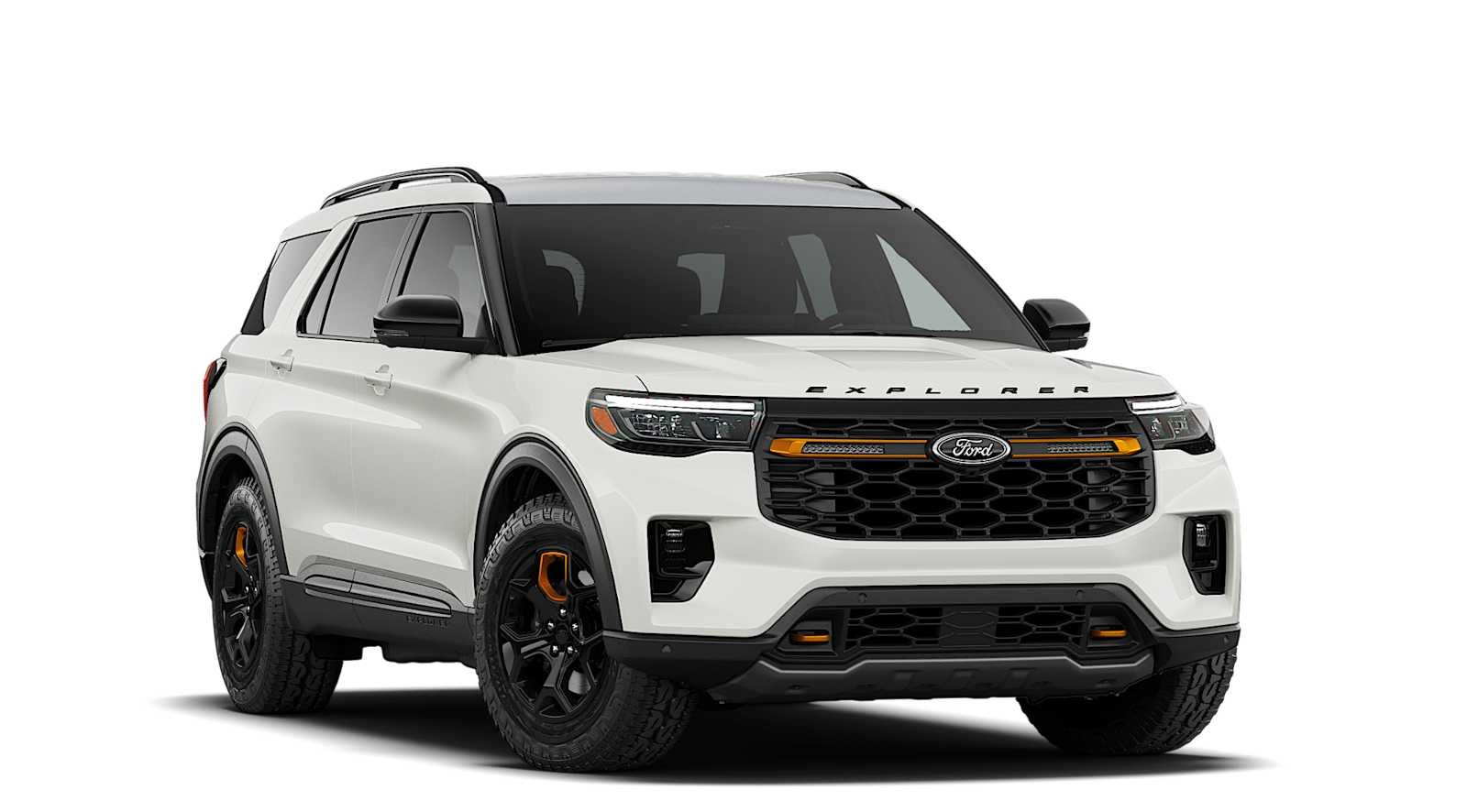 New 2026 Star White Metallic Tri-Coat Ford Tremor image 4