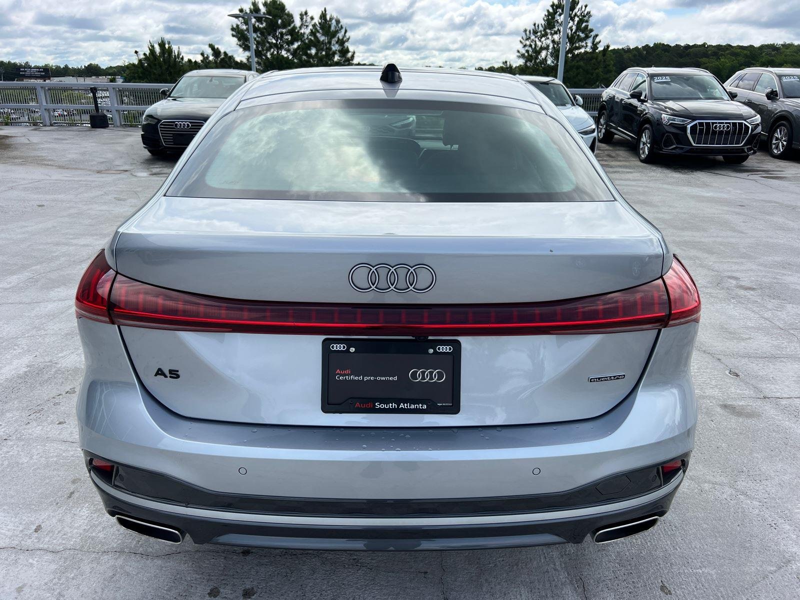 Used 2025 Florett Silver Metallic Audi Premium Plus image 6