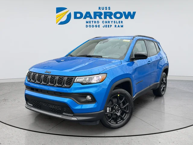 New 2026 Hydro Blue Pearl-Coat Exterior Paint Jeep Latitude image 1