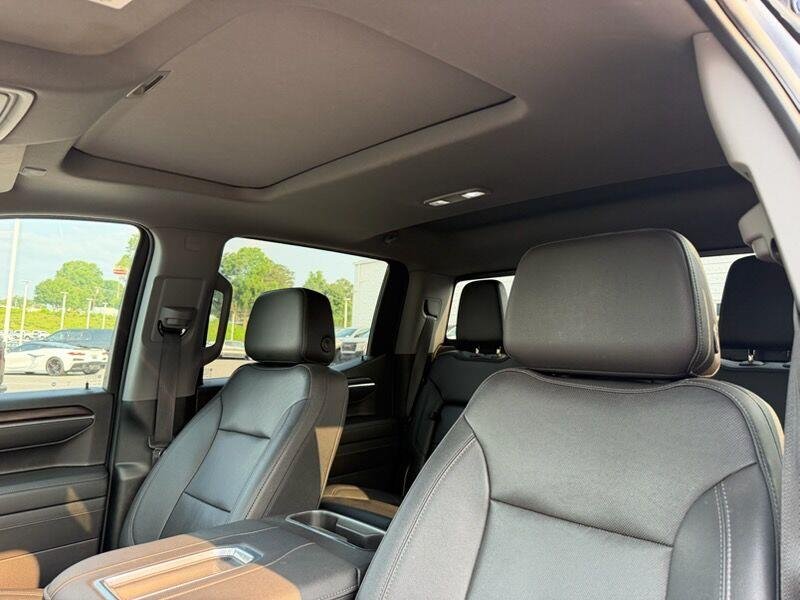 Used 2022 Titanium Rush Metallic GMC SLT image 11