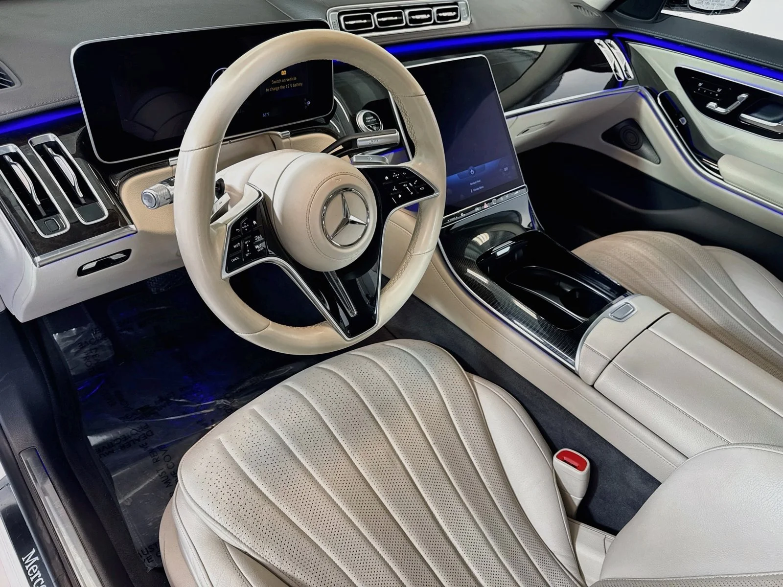 Used 2023 Manufaktur Diamond White Mercedes-Benz S 500 image 9