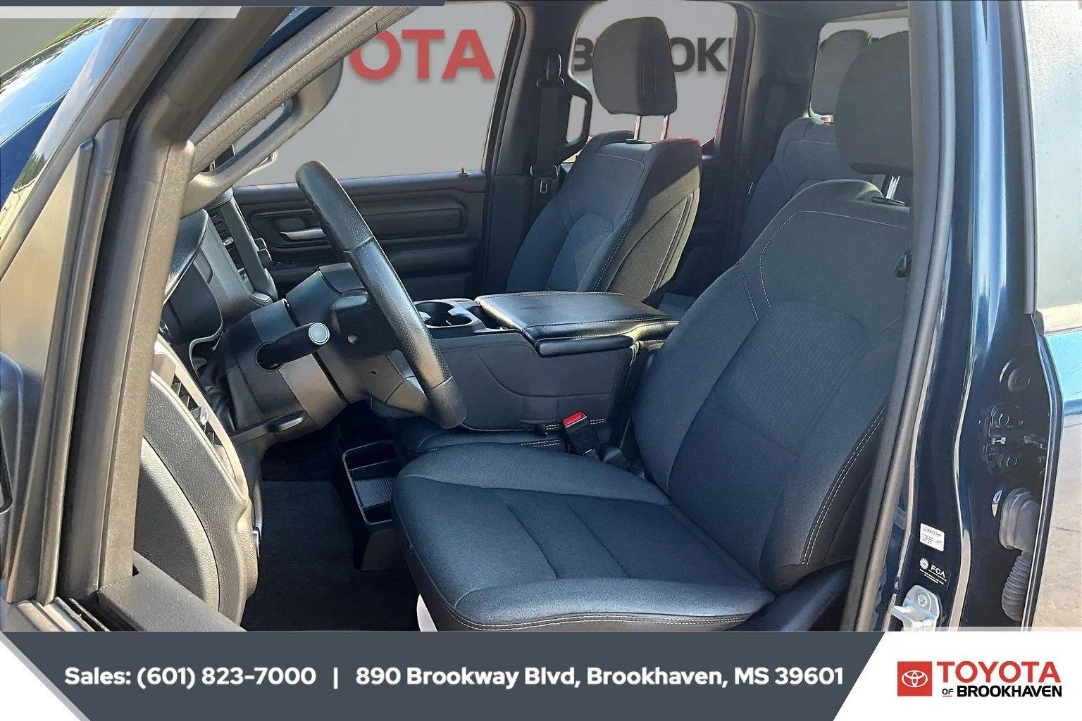 Used 2024 Patriot Blue Pearlcoat Ram Tradesman image 18