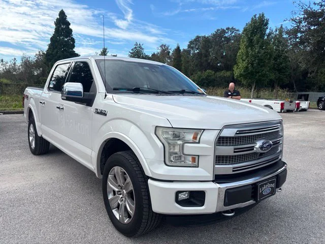 Used 2015 White Ford Platinum image 3
