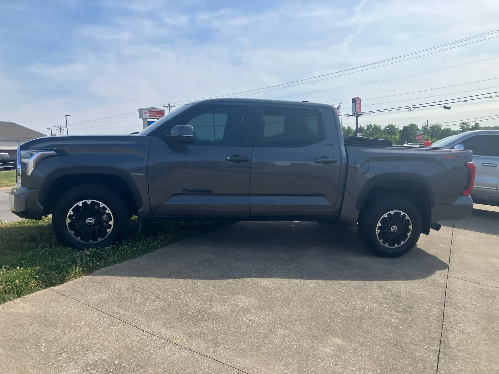 Used 2024 Magnetic Gray Metallic Toyota SR5 image 4