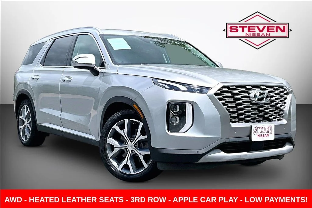 Certified Used 2022 Silver Hyundai SEL image 1