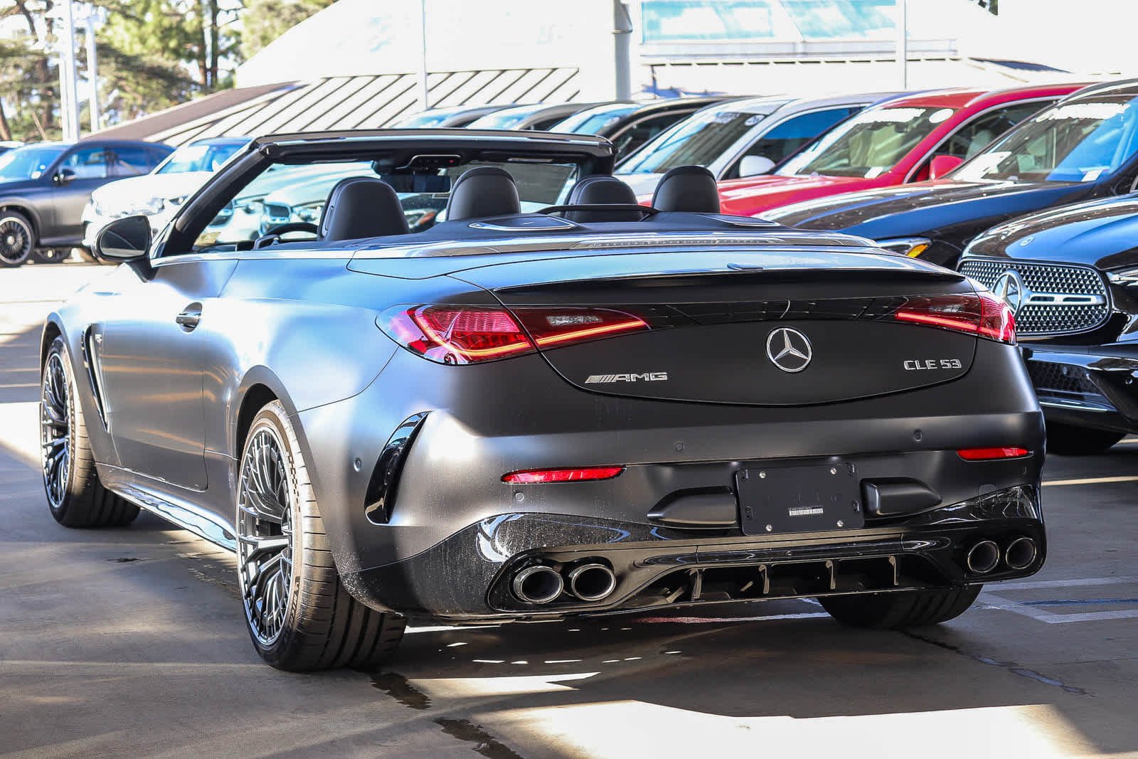 New 2027 MANUFAKTUR exclusive graphite grey magno Mercedes-Benz AMG® CLE 53 image 8