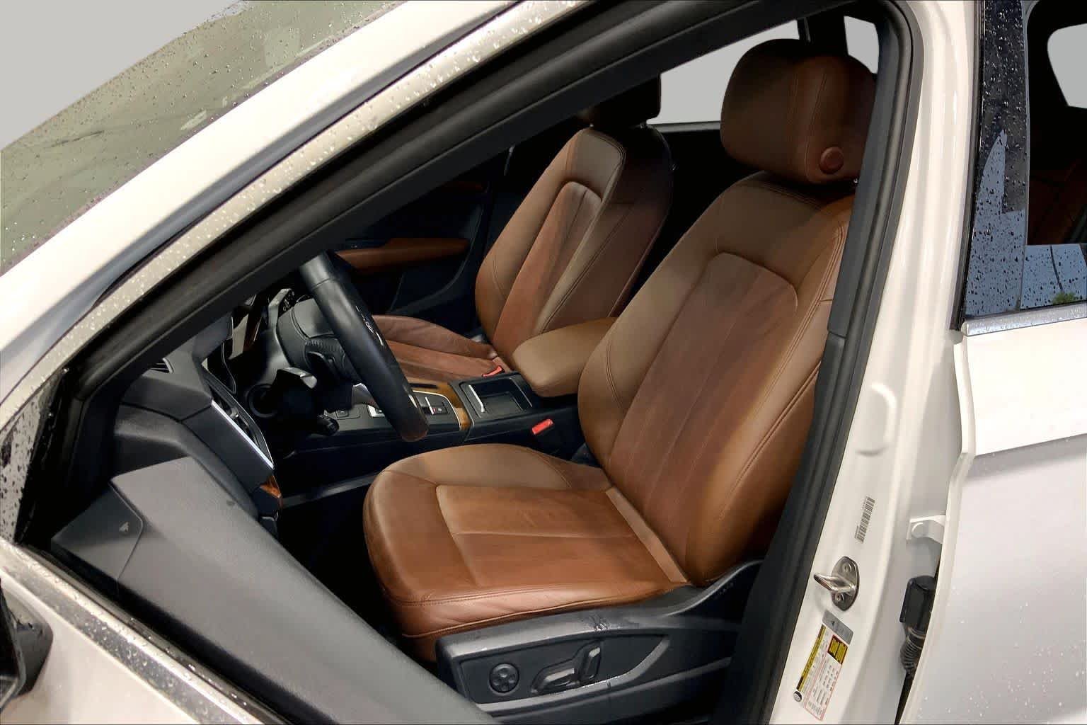 Used 2018 Ibis White Audi Premium Plus image 8