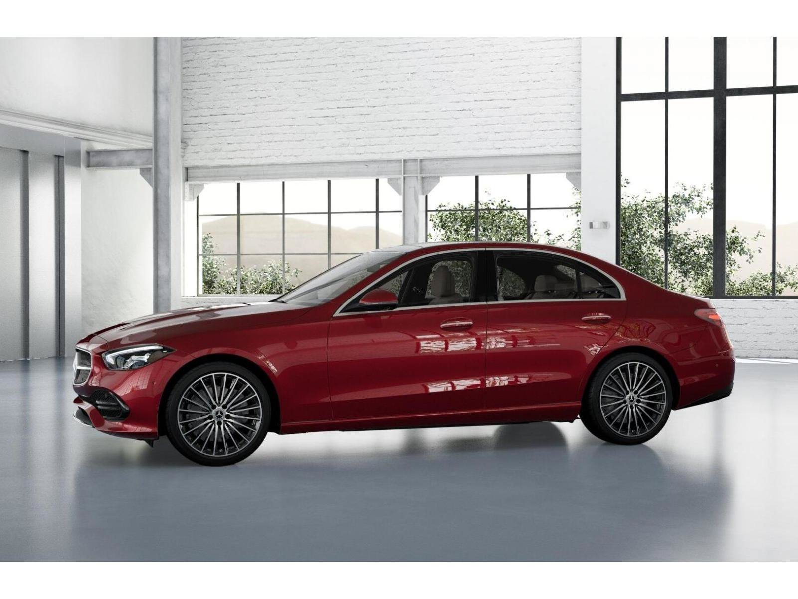 New 2026 MANUFAKTUR Patagonia Red Metallic Mercedes-Benz C 300 image 36
