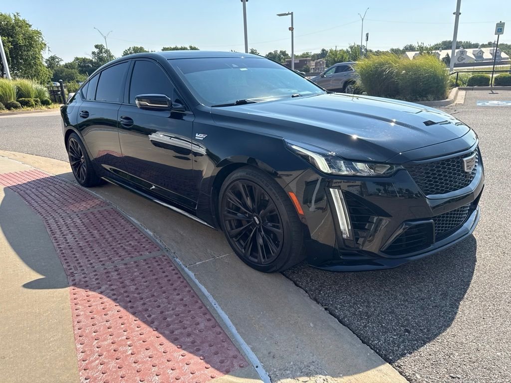 Used 2022 Black Cadillac V-Series image 3