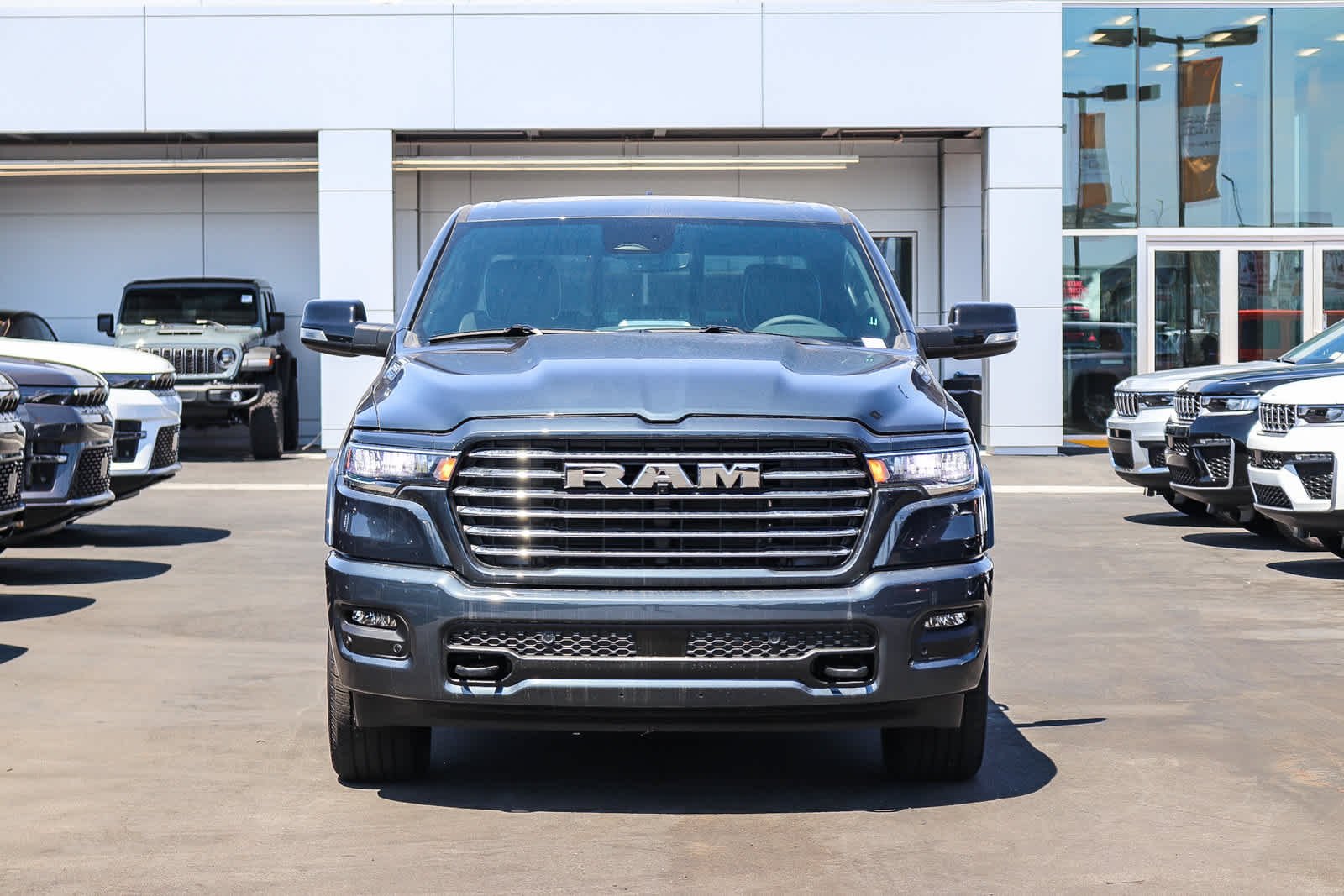New 2026 Forged Blue Metallic Exterior Paint RAM Laramie image 2