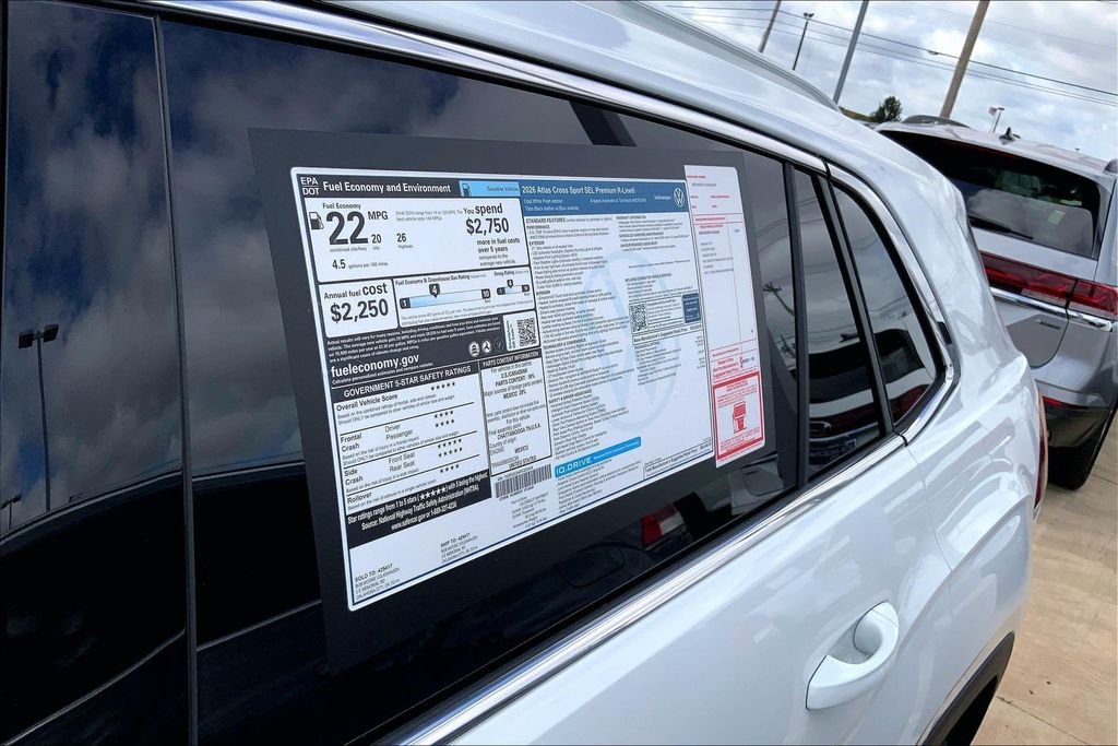 New 2026 White/off-white Volkswagen 2.0T SEL Premium R-Line image 13