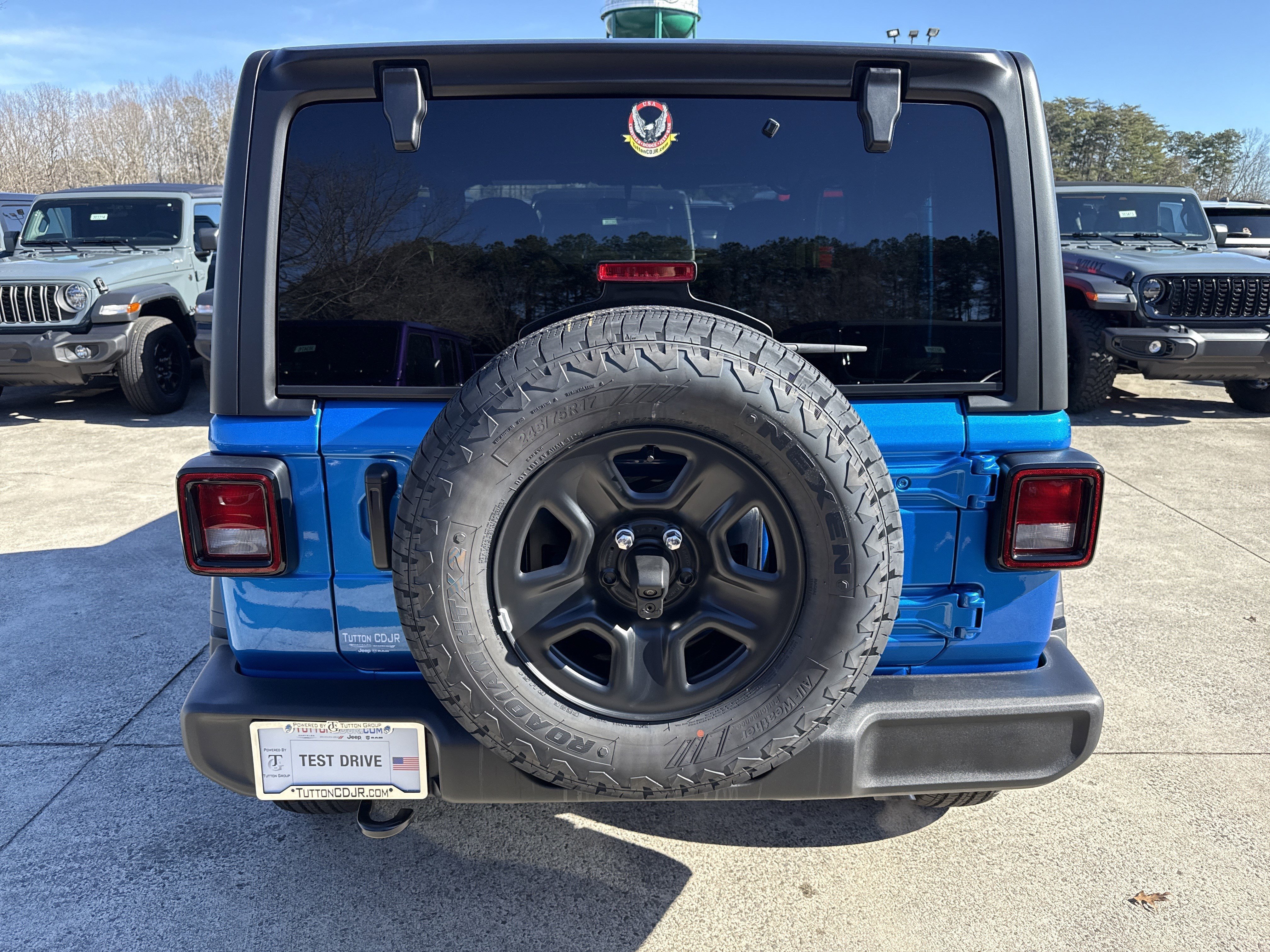 New 2026 Hydro Blue Pearlcoat Jeep Sport image 6