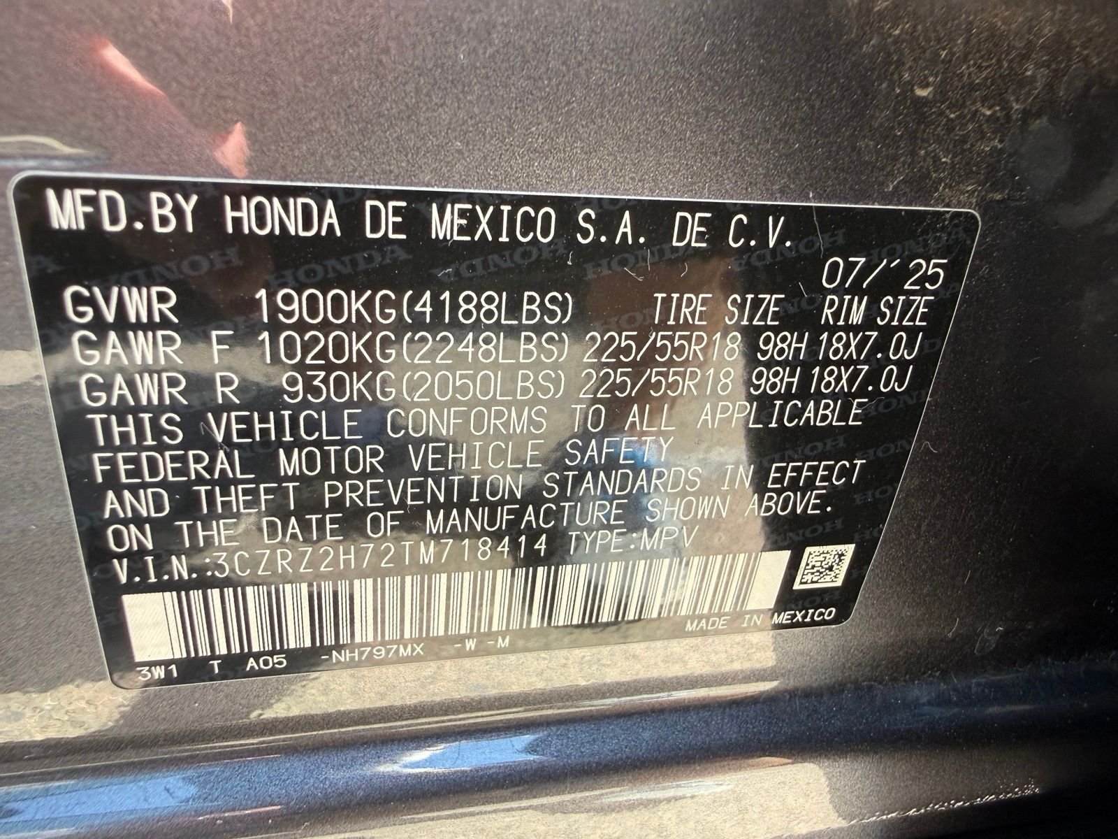 2026 Honda HR-V EX-L - Photo 46