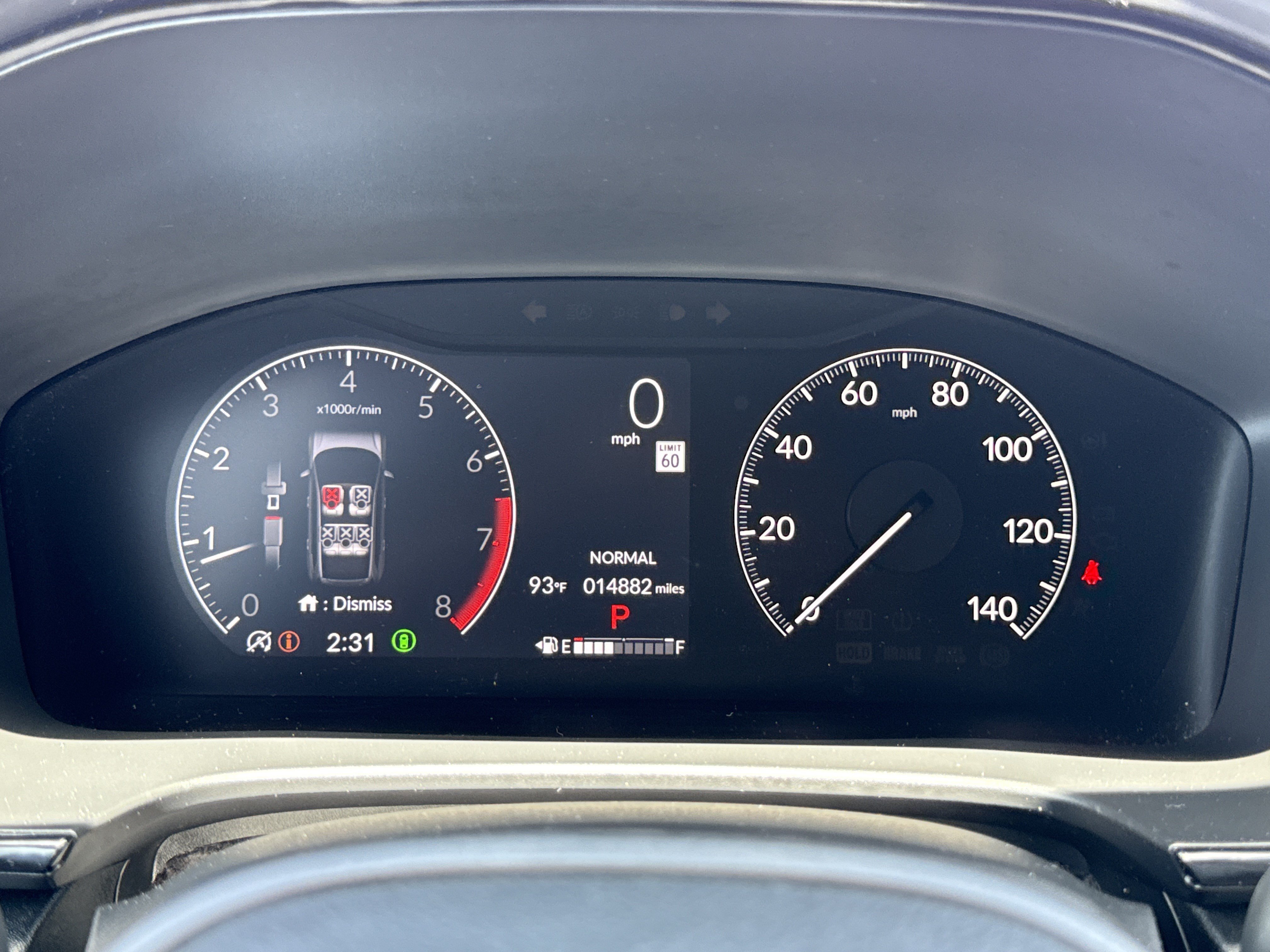 Used 2025 Solar Silver Metallic Honda LX image 18
