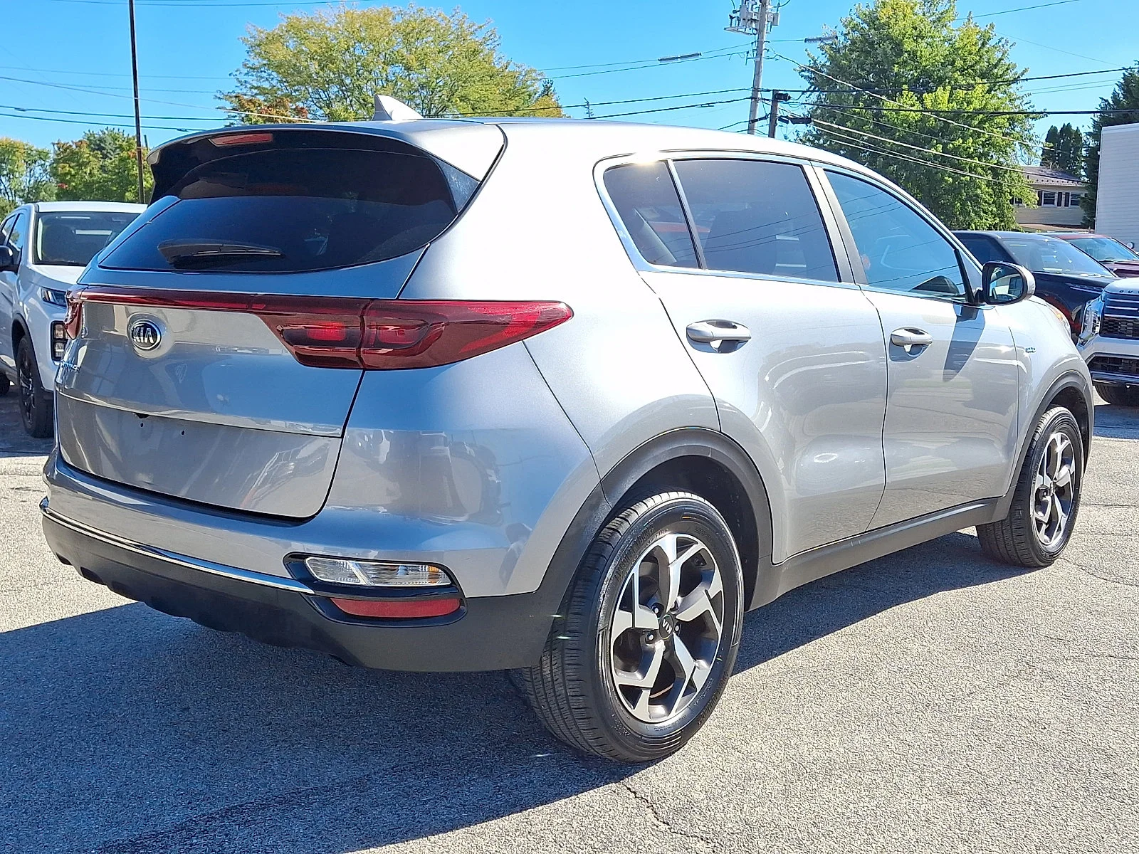 Certified Used 2020 Gray Kia LX image 6