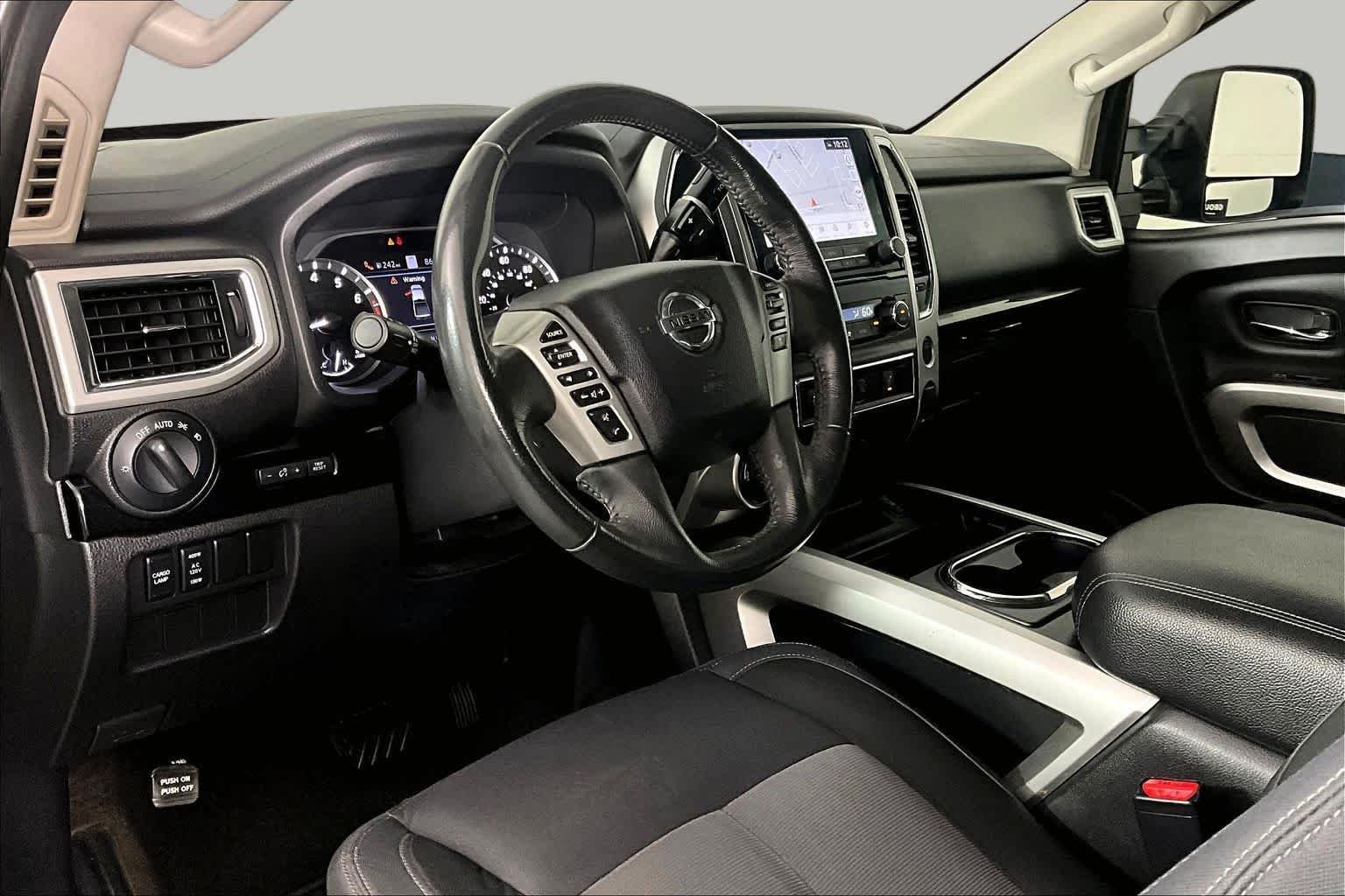Used 2021 Super Black Nissan SV image 17