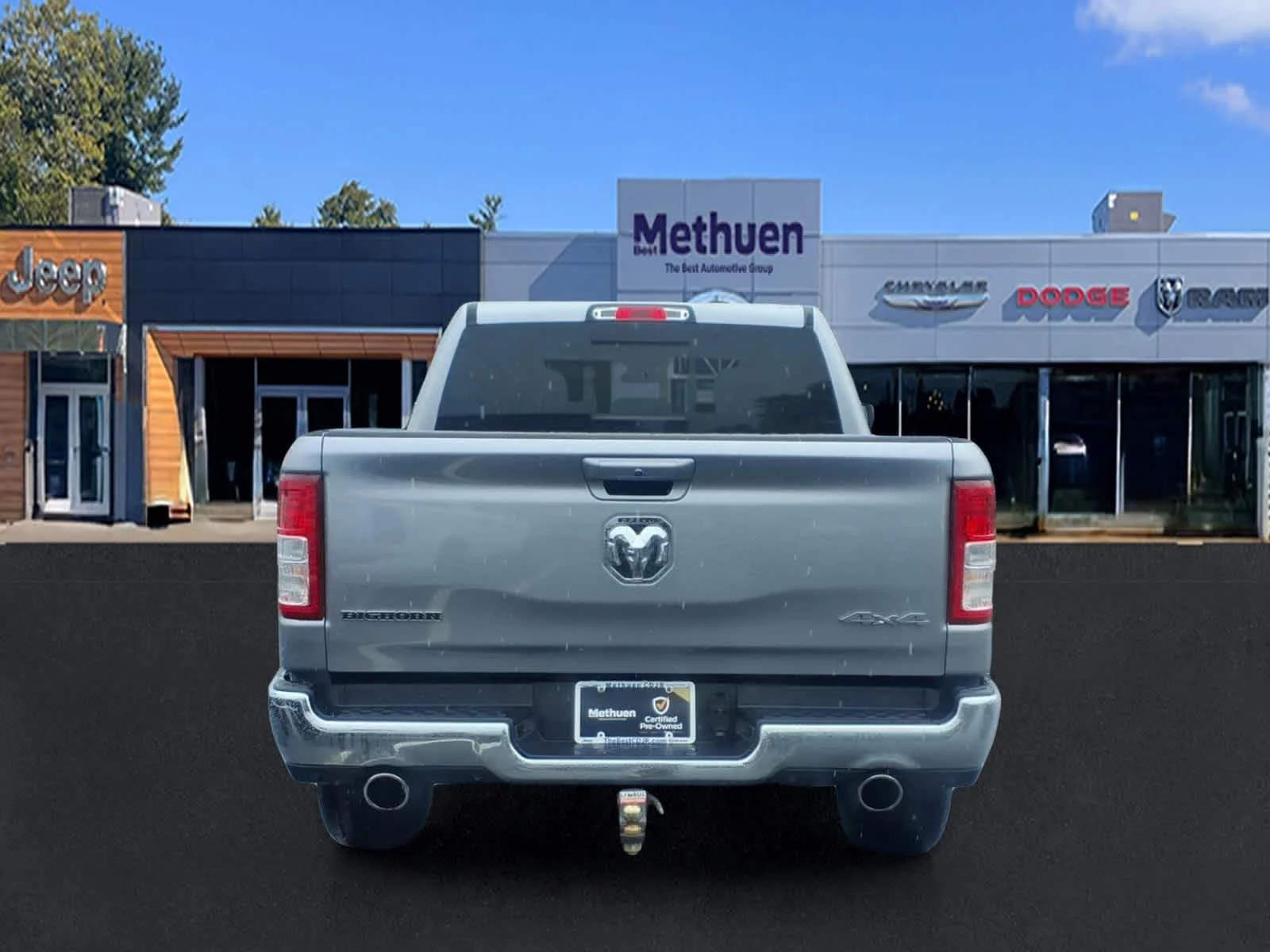 Used 2022 Billet Silver Metallic Clearcoat Ram Big Horn image 4