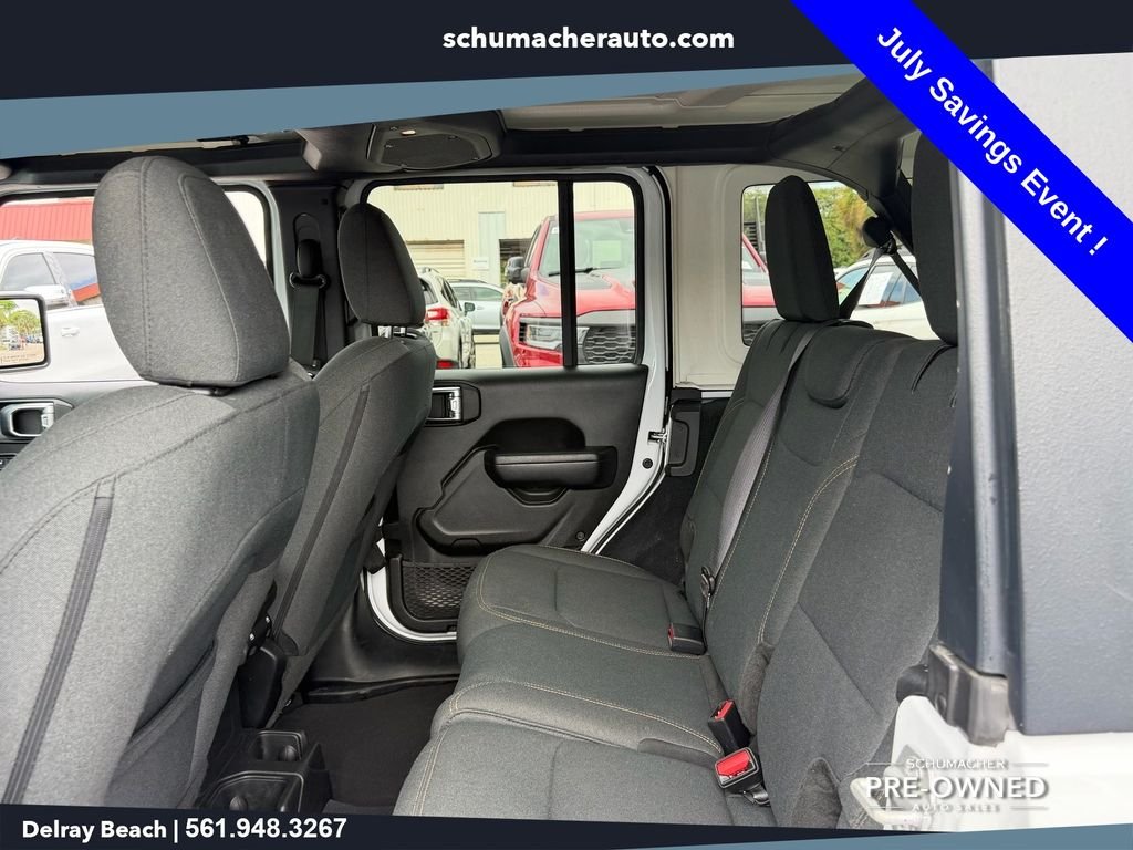 Used 2024 White Jeep Sport S image 13