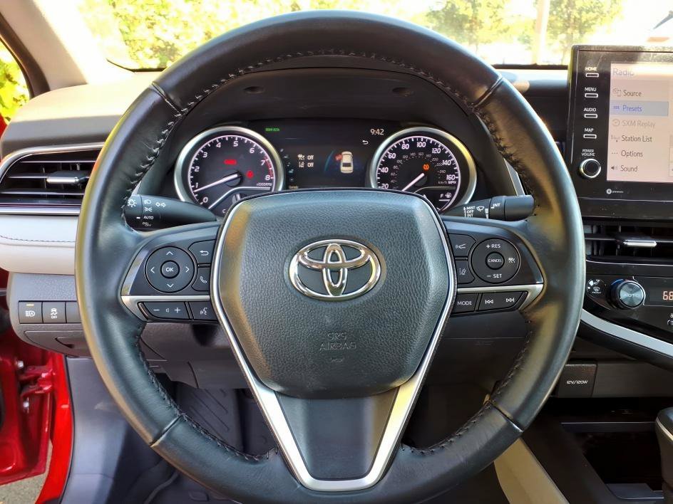 Used 2023 Supersonic Red Toyota XLE image 24
