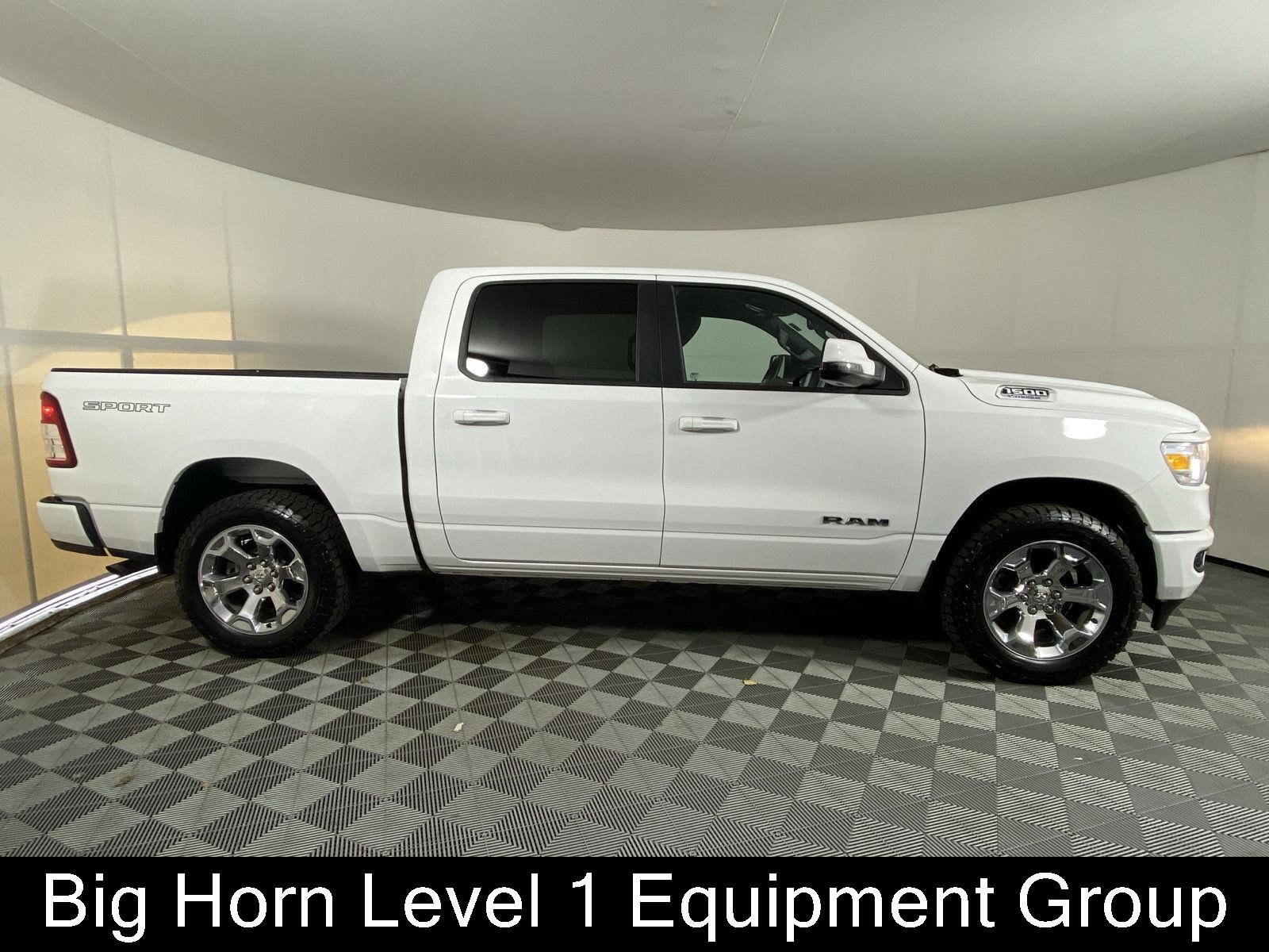 Used 2023 Bright White Clearcoat Ram Big Horn image 4