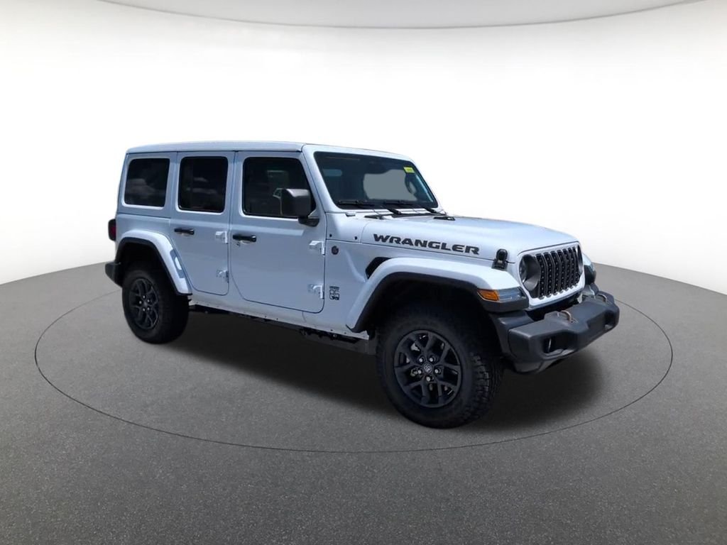 New 2026 Bright White Clear-Coat Exterior Paint Jeep  image 4