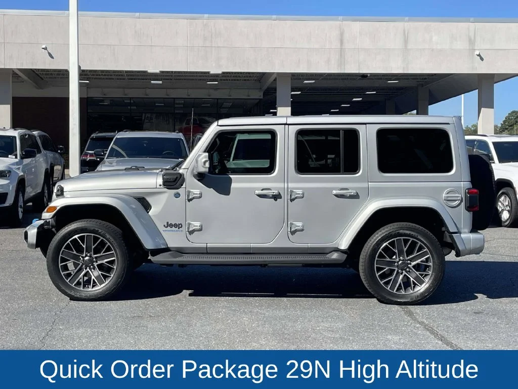 Used 2023 Silver Jeep Sahara 4xe image 6