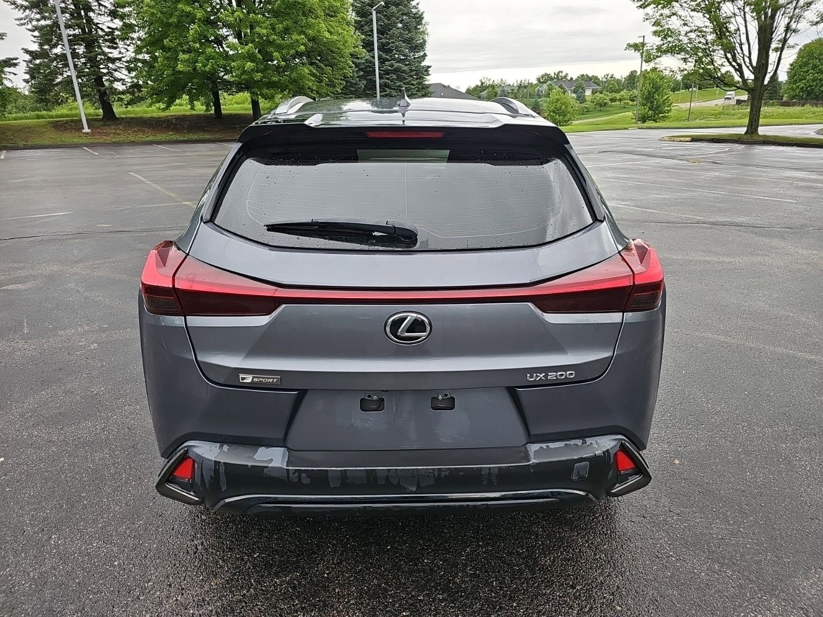 Used 2020 Gray Pearl Lexus UX 200 F SPORT image 4