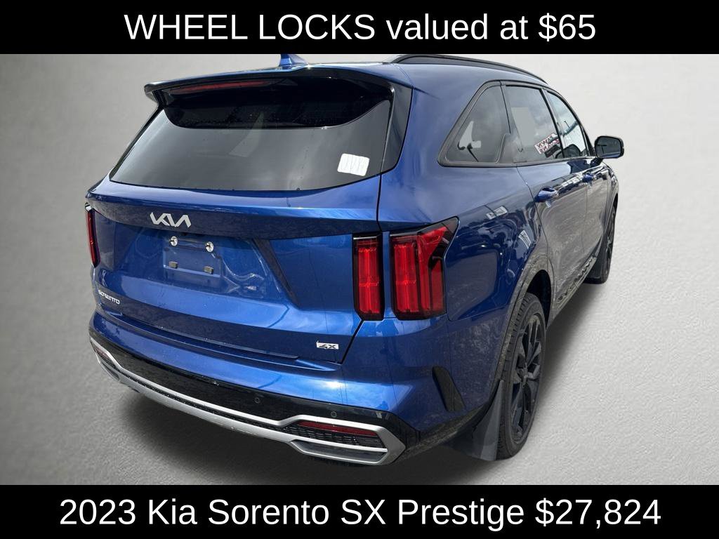 Used 2023 Sapphire Blue Kia SX-Prestige image 3