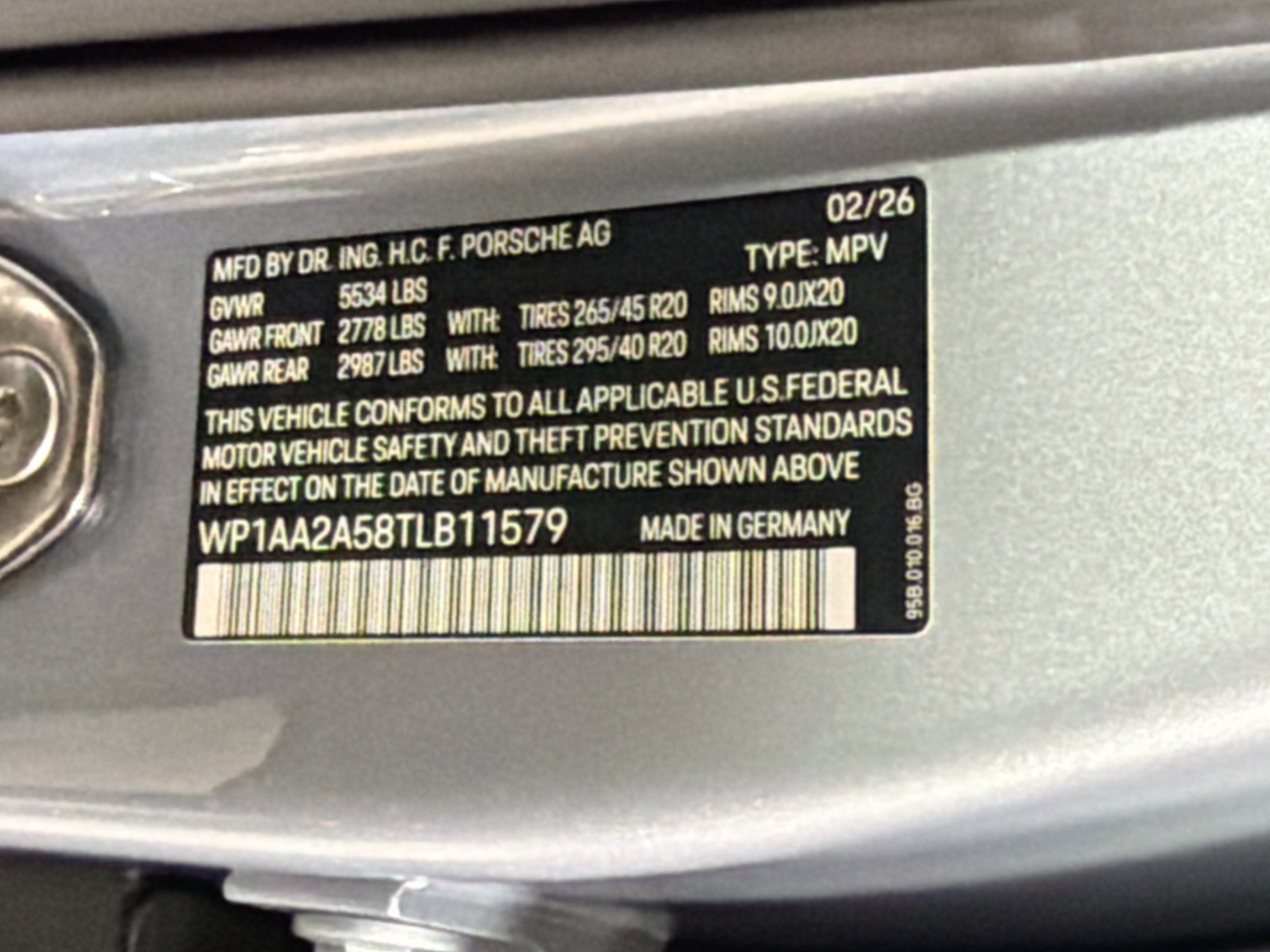 Certified Used 2026 Dolomite Silver Metallic Porsche  image 42
